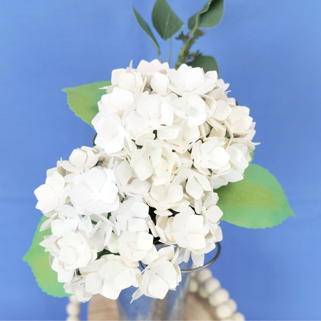 Hydrangea paper flower